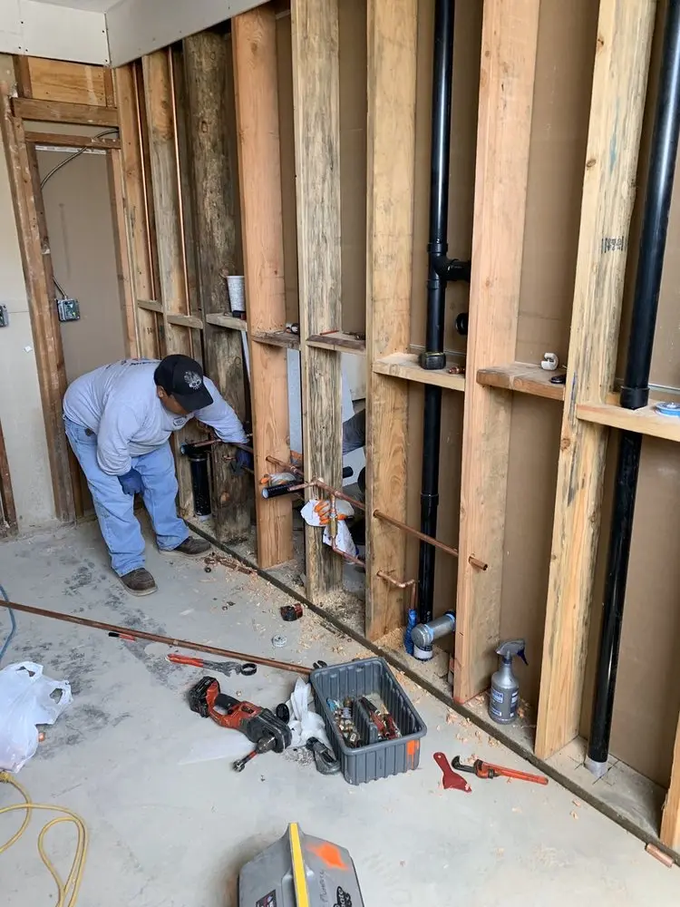 Commercial rough-in plumbing for Trenchless Sewer Repair in Allenford